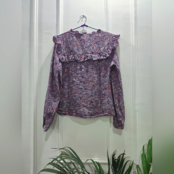 GAP 100% Authentic Button-down blouse Top Size M - Picture 3 of 4